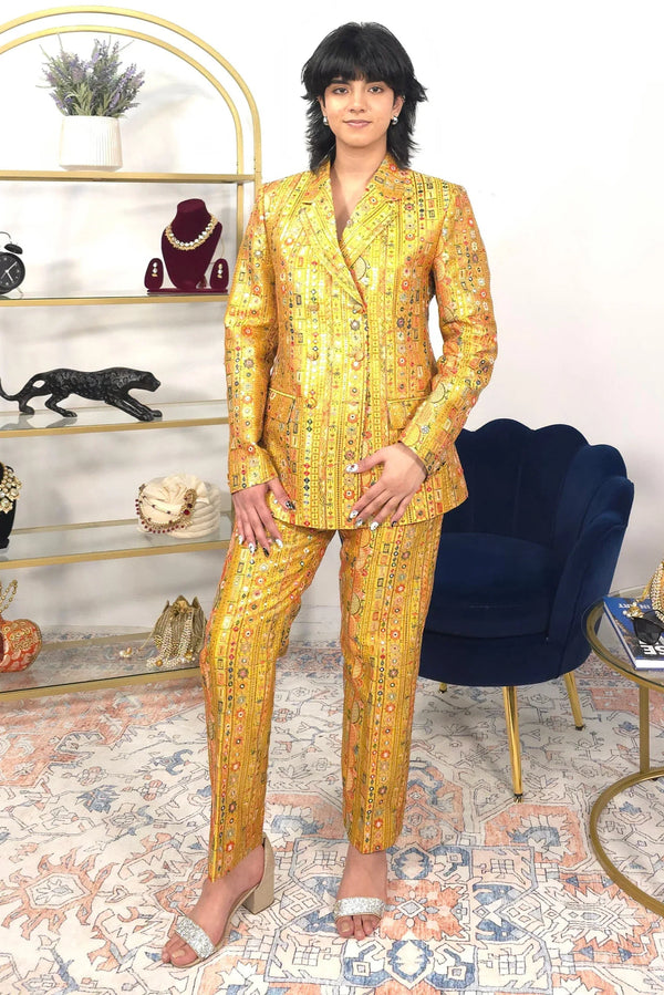Gold Jacket Fusion Set (Outside Ontario) (Copy) - MyEthnikRentals
