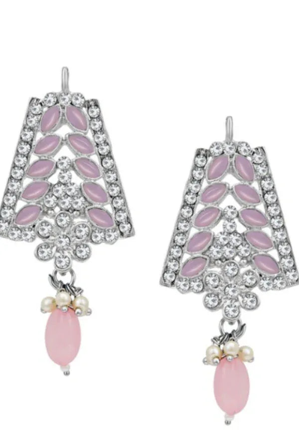 Pink beads Jewellery Set - MyEthnikRentals