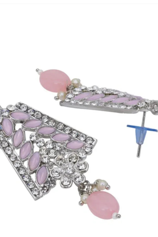 Pink beads Jewellery Set - MyEthnikRentals