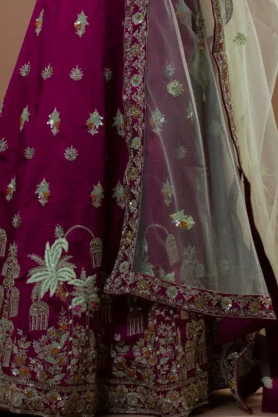 Jhumka Inspired Festive Lehenga - MyEthnikRentals