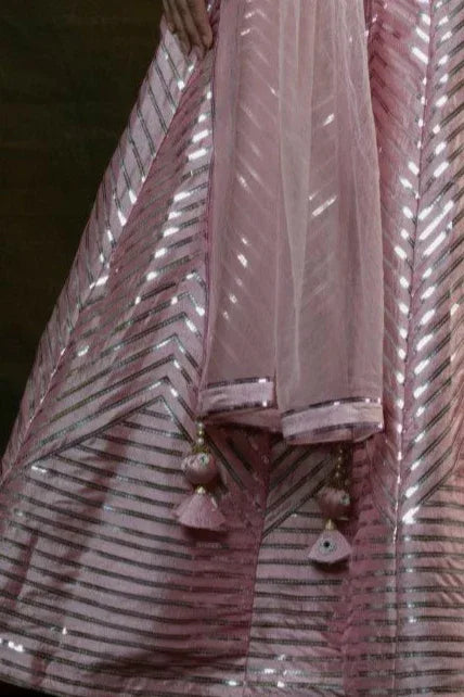 Dreamy Baby Pink Lehenga (Outside Ontario) - MyEthnikRentals