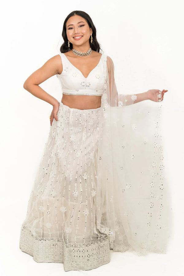 Blingy Bollywood Glam Lehenga (Outside Ontario) - MyEthnikRentals