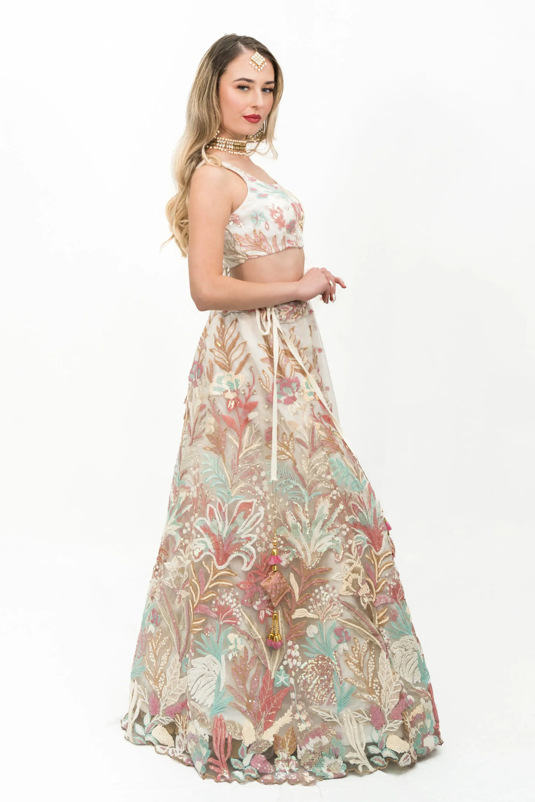 PDP Signature Couture Lehenga (Outside Ontario) - MyEthnikRentals