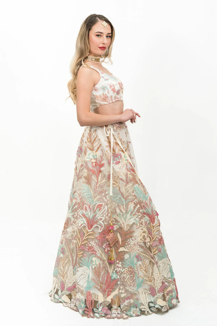 PDP Signature Couture Lehenga (Outside Ontario) - MyEthnikRentals