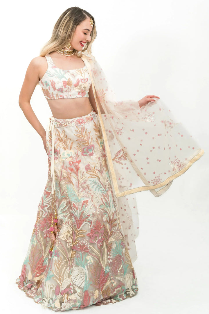 PDP Signature Couture Lehenga (Outside Ontario) - MyEthnikRentals