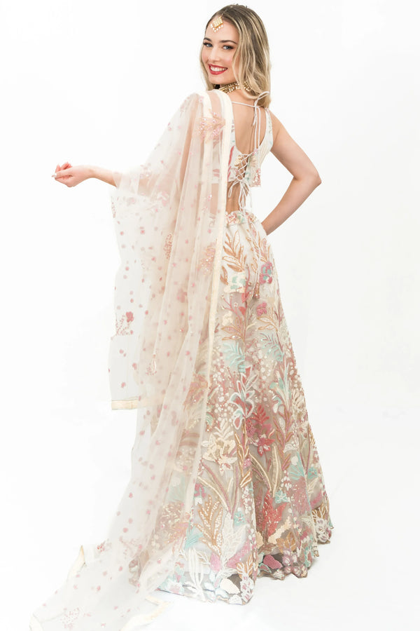 PDP Signature Couture Lehenga - MyEthnikRentals