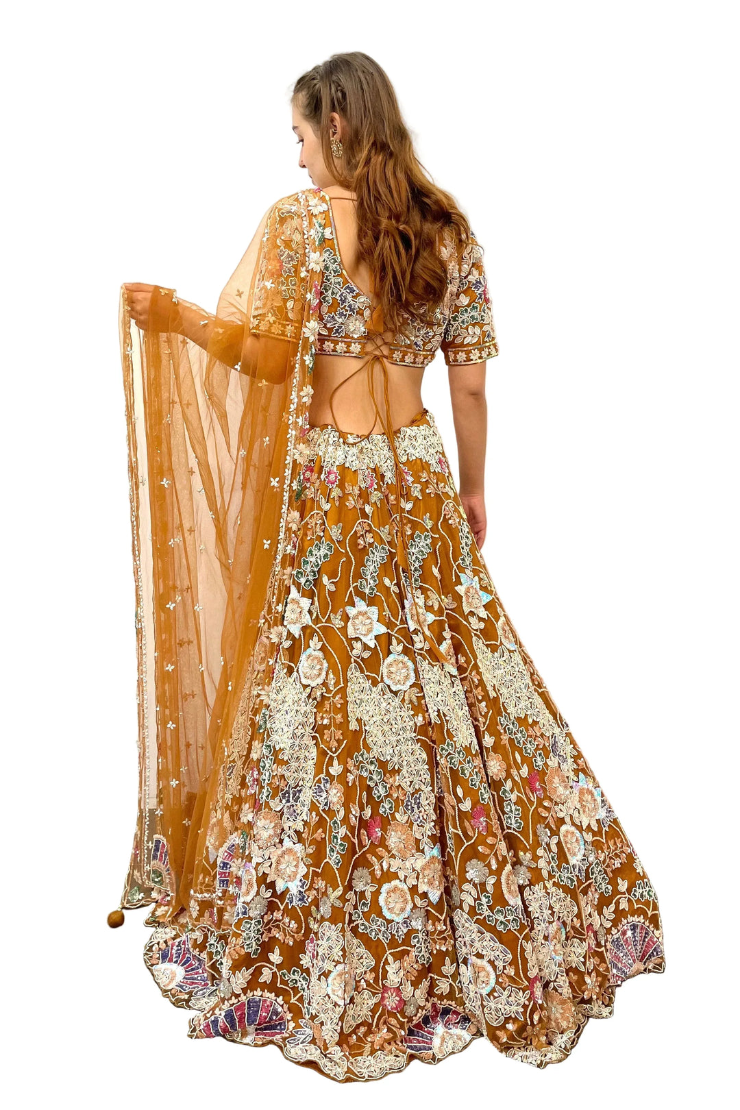 PDP Inspired Embellished Lehenga (Outside Ontario) - MyEthnikRentals