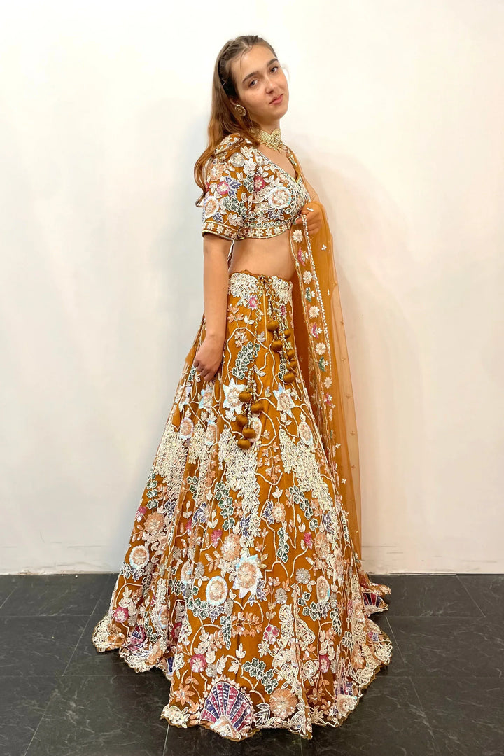 PDP Inspired Embellished Lehenga (Outside Ontario) - MyEthnikRentals