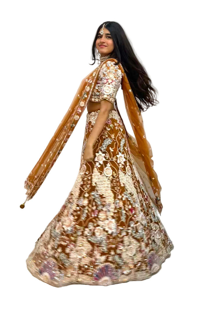 PDP Inspired Embellished Lehenga - MyEthnikRentals