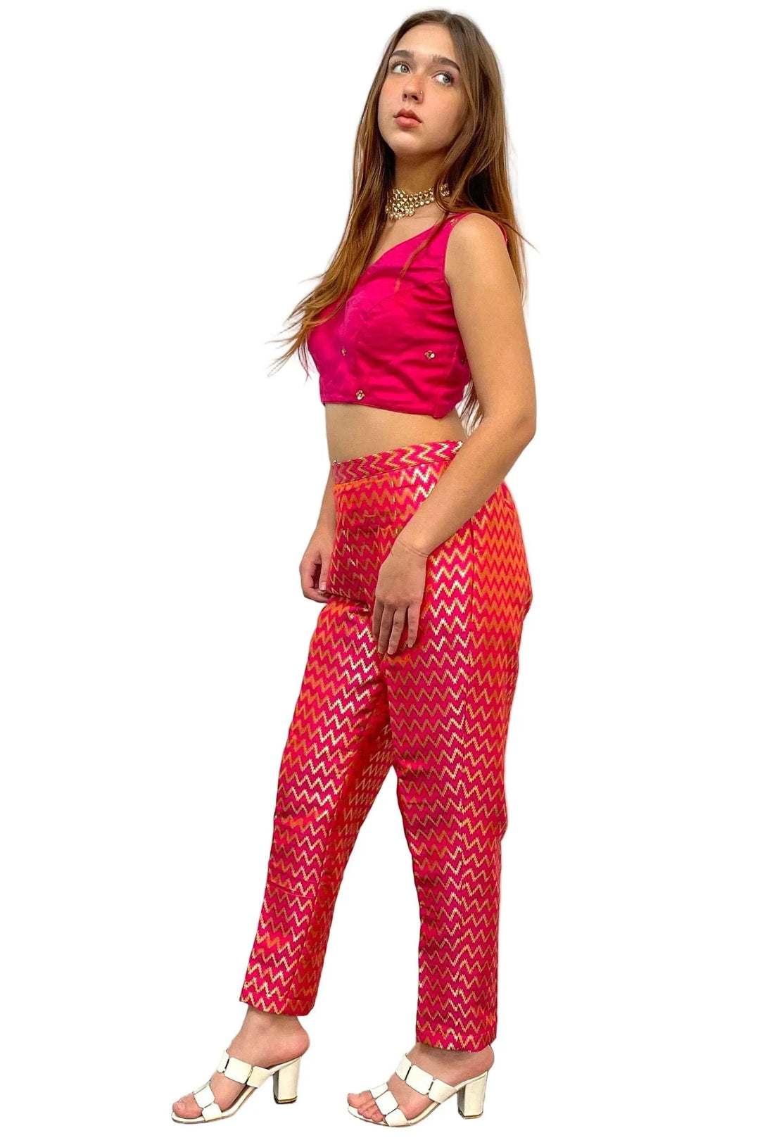 Fuschia Suit Pant - MyEthnikRentals