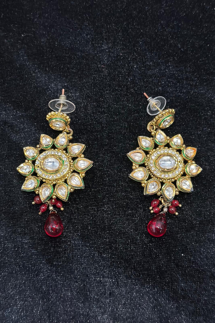 Princess Kundan Studded Jewellery - MyEthnikRentals