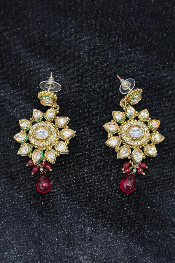 Princess Kundan Studded Jewellery - MyEthnikRentals