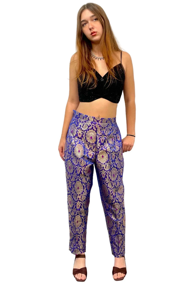 Purple Suit Pant (Outside Ontario) - MyEthnikRentals