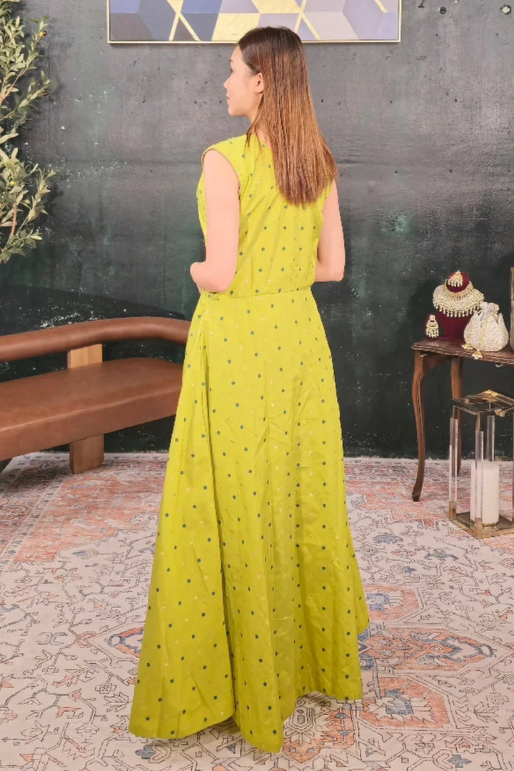 Lime green Salwar Kameez - MyEthnikRentals