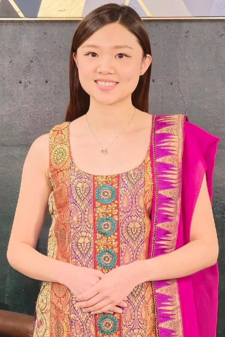 Brocade Purple Salwar Kameez - MyEthnikRentals
