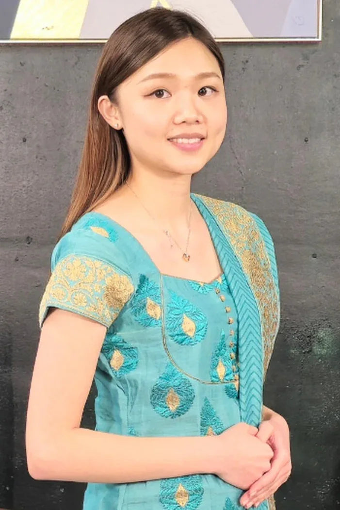 Sea Green Embroidered Salwar Kameez - MyEthnikRentals