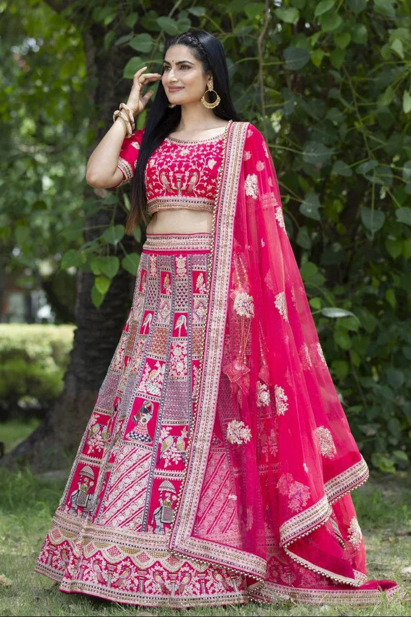 Maharani Bridal Heritage Lehenga - MyEthnikRentals