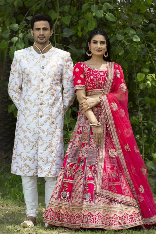 Maharani Bridal Heritage Lehenga (Outside Ontario) - MyEthnikRentals