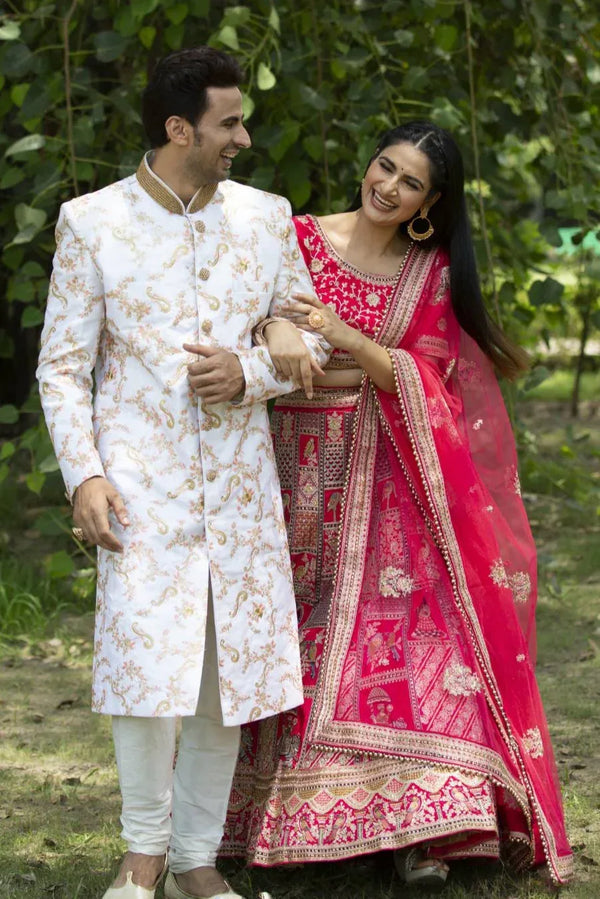 Maharani Bridal Heritage Lehenga (Outside Ontario) - MyEthnikRentals