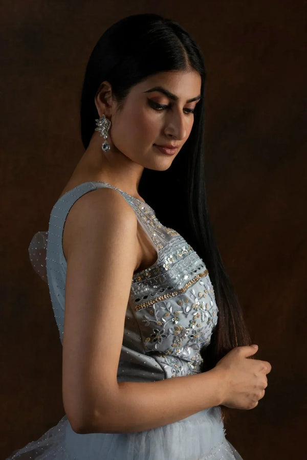 Dancing Layered Flow Lehenga (Outside Ontario) - MyEthnikRentals
